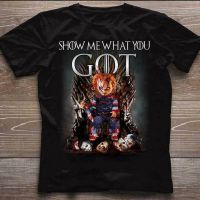 handsome Show Me What You GOT Game Of Thrones T Shirt summer fashion cool mens short sleeve t-shirt blac