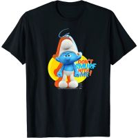 Kids T-Shirt cartoon The Smurfs graphic Tops Boys Girls Distro Age 1 2 3 4 5 6 7 8 9 10 11 12 Years