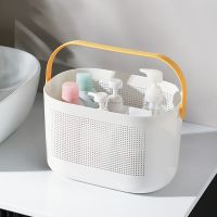 Plastic Storage Basket with Handle Shower Caddy Bins Shampoo Conditioner Organizer for Bathroom Kitchen Dorm Room