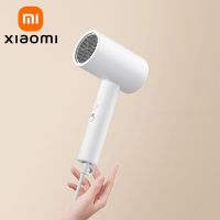 XIAOMI MIJIA เครื่องเป่าผมประจุไอออนแบบพกพา H101ผมประจุไอออนลบแห้งเร็วอย่างมีประสิทธิภาพดูแลเส้นผม220V ไดร์เป่าผมพับได้สำหรับเดินทางที่บ้าน