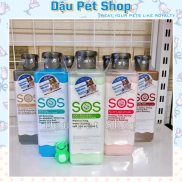 CHÍNH HÃNG Sữa tắm SOS cho chó mèo khử mùi vượt trội