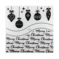 2023 NEW Merry Christmas Charms Embossing Folders for Paper 3D Plastic Scrapbooking Stencils Templates Album Cards Making Suppli