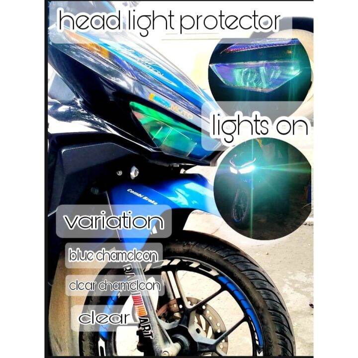 HEAD LIGHT PROTECTOR FOR HONDA CLICK 125i/150i v2 v3 motor accesories universal cover raincoat