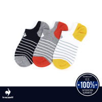 le coq sportif ถุงเท้าสั้น แพ็ค 3 คู่ (ถุงเท้า, sock, golf, กอล์ฟ, lecoq, เลอค็อก)