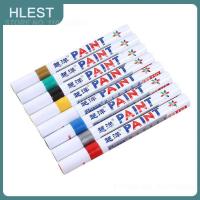 12 Colors Car Wheel Tire Oily Painting Pen Car Scratch Repair Pen Auto Touch Up Paint Pen Scratch Fill Remover Car Repair TSLM1 Pens