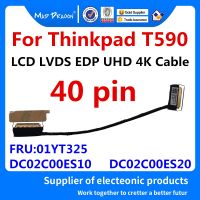 แล็ปท็อปใหม่ LCD LVDS FLEX สาย UHD สำหรับ Lenovo Thinkpad T590 20N4 20N5 01YT325 DC02C00ES10 DC02C00ES20 40 Pin