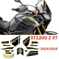 สำหรับ YAMAHA XT1200 Z XT 1200 Z SUPER TENERE อุปกรณ์เสริม XT1200Z สติกเกอร์ถัง Pad ป้องกัน Tankpad Scratch Decals Protector