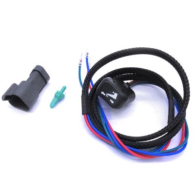 5007485 Outboard Trim Tilt PTT Switch Trim Tilt Switch for Johnson Evinrude OMC Boat Engine Top Mount Remote Control Box with PT