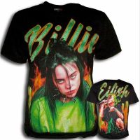 เสื้อวง New Fashion BILLIE EILISH LIMITED ROXX วงร็อค ไซส์ S M L XL 2023