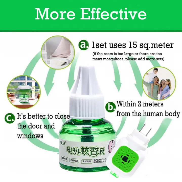 Luckin Mart Mosquito Repellent for Baby Tasteless Smokeless Safety
