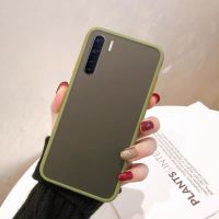 พร้อมส่ง Case OPPO A91 เคสกันกระแทก ปุ่มสีผิวด้าน ขอบนิ่มหลังแข็ง เคสโทรศัพท์ ออฟโป้ สินค้าส่งจากไทย