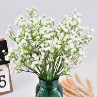 90หัวประดิษฐ์ Gypsophila ช่อดอกไม้งานแต่งงาน52เซนติเมตรพลาสติกดอกไม้ DIY พรรคตกแต่งพืชปลอมการจัดดอกไม้เครื่องประดับ