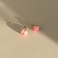 gemin. | #gmnpeaches earrings (s925 pin)