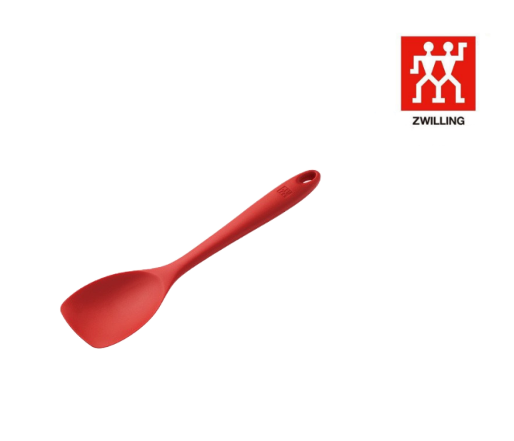ZWILLING Spatula Model S, silicone, size 28 cm red, does not melt