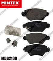 ผ้าเบรก หลัง (brake pad) CHEVROLET Zafira 1.8i, 2.2i 16v ปี 1999 - 2005 (มีชุดกิ๊ป + สกูร)