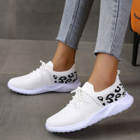 Zapatillas Mujer รองเท้าผ้าใบสตรีสำหรับหญิงถุงเท้าตาข่ายรองเท้า Tenis Feminino Breathable Casual กีฬารองเท้าผู้หญิงแฟลต055