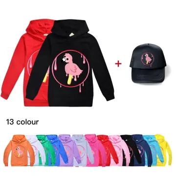 Flamingo melting pop hoodie youth hot sale