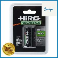 ถ่านชาร์จ HIRO AA แพ็ค 2 ก้อน สีดำRECHARGEABLE BATTERY HIRO AAA PACK 2 BLACK **ด่วน ของมีจำนวนจำกัด**