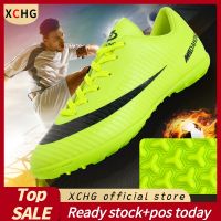 XCHG Ready Stock Mens Soccer Shoes Football Kids Futsal Lawn Outdoor Sports