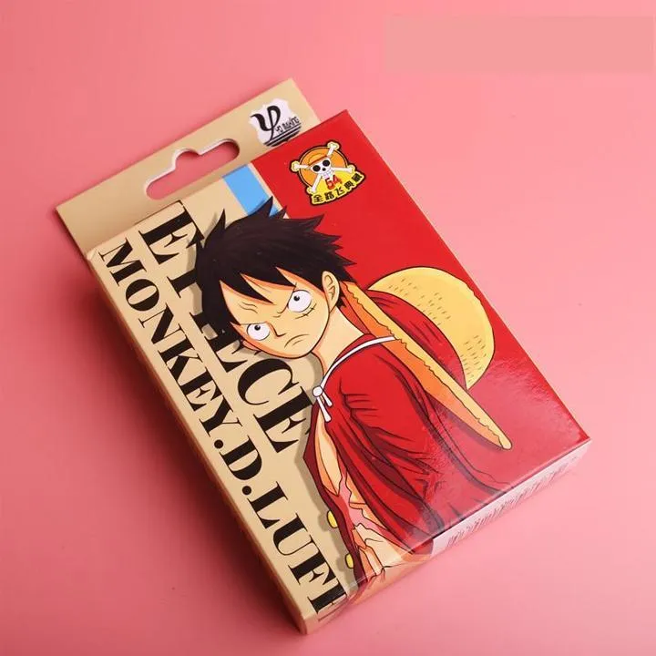 Bộ bài tú lơ khơ One Piece Luffy: Bộ bài tú lơ khơ One Piece Luffy sẽ không chỉ làm hài lòng các fan hâm mộ của trò chơi bài, mà còn sẽ khiến cho những người yêu thích anime và manga One Piece phát cuồng. Hãy sở hữu ngay để trải nghiệm cảm giác thú vị này!