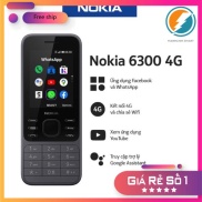 Điện thoại NOKIA 6300 2020 sóng 4G mới Pin khỏe kiểu dáng đẹp MSP 021