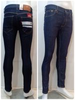 Check up Jeans No.Ch55 Skinny ขาเดฟล้างน้ำสีกรม กระดุม Size 28-36