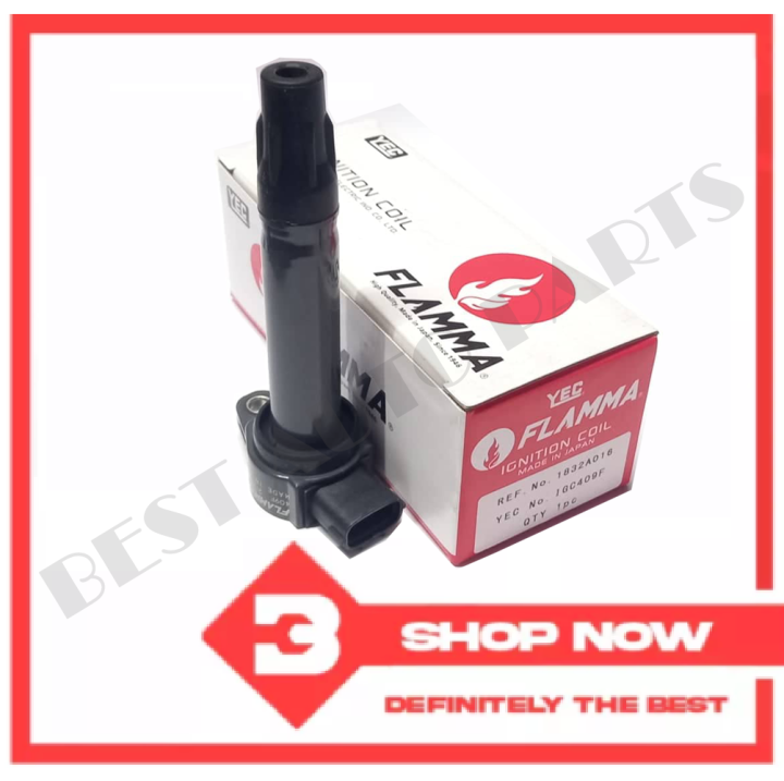 FLAMMA Ignition Coil For Mitsubishi Lancer EX, ASX (1832A016) IGC409F