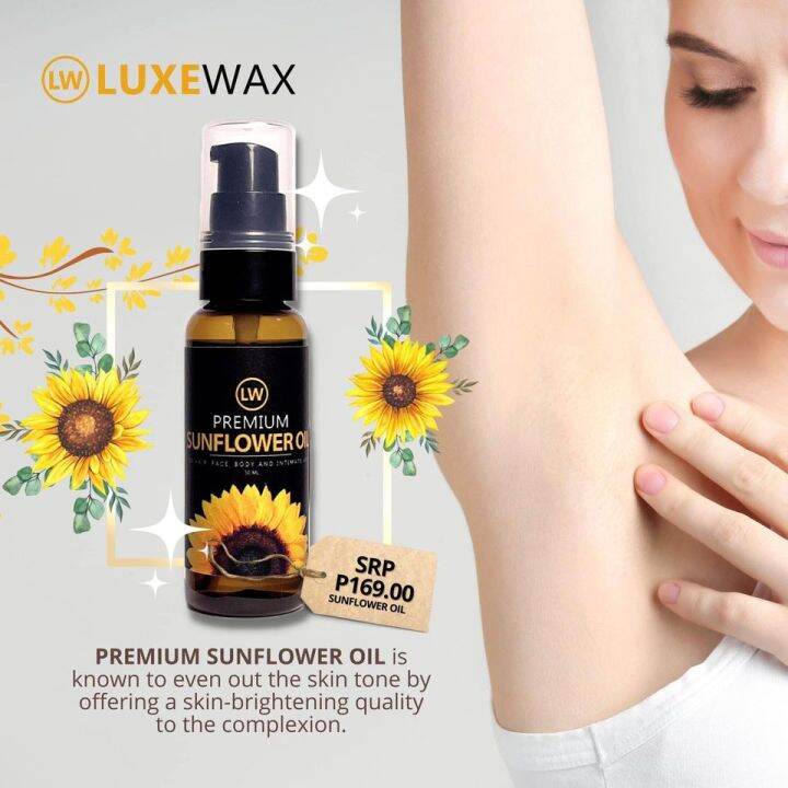 Luxewax Premium Sunflower Oil After Care Product (Authentic, Authorized