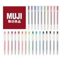 Citlallimi ปากกาเจล มูจิ MUJI แบบปลอก 0.38 และ แบบกด 0.5 Gel Pens from JAPAN ปากกาmuji ปากกามูจิ ปากกาใส