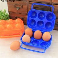 Portable Kitchen Convenient Container Egg Storage Boxes Container Hiking Outdoor Camping Carrier For Egg Case Box Home