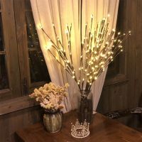 20 LED Willow Branch Light Party Decorations Romantic Led Fairy Lamp Home Decorative Christmas Decor Xmax Tree Ornaments Lights