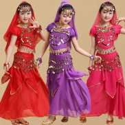 Kids Belly Dance Costumes Set Oriental Dance Costumes Bellydance Set Girls