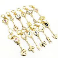 【CW】 Anime Tail Keychain Lucy Star Magician Summons Constellation Chains Jewelry