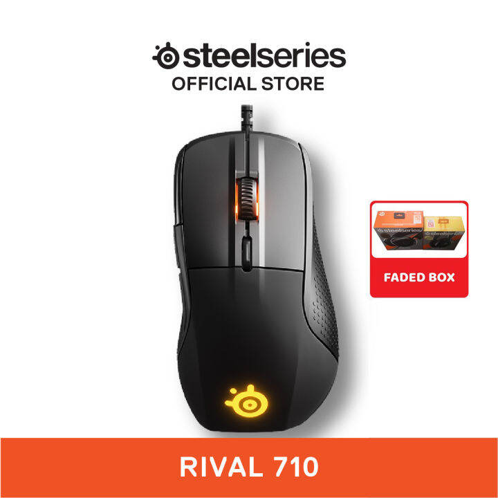 [FADED BOX] SteelSeries Rival 710 RGB Gaming Mouse with Tactile Alerts