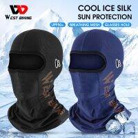 WEST BIKING Cycling Cap Summer Breathable Running Scarf Balaclava Bike Full Face Cover Climbing Fishing Outdoor Hat Medicine  First Aid Storage