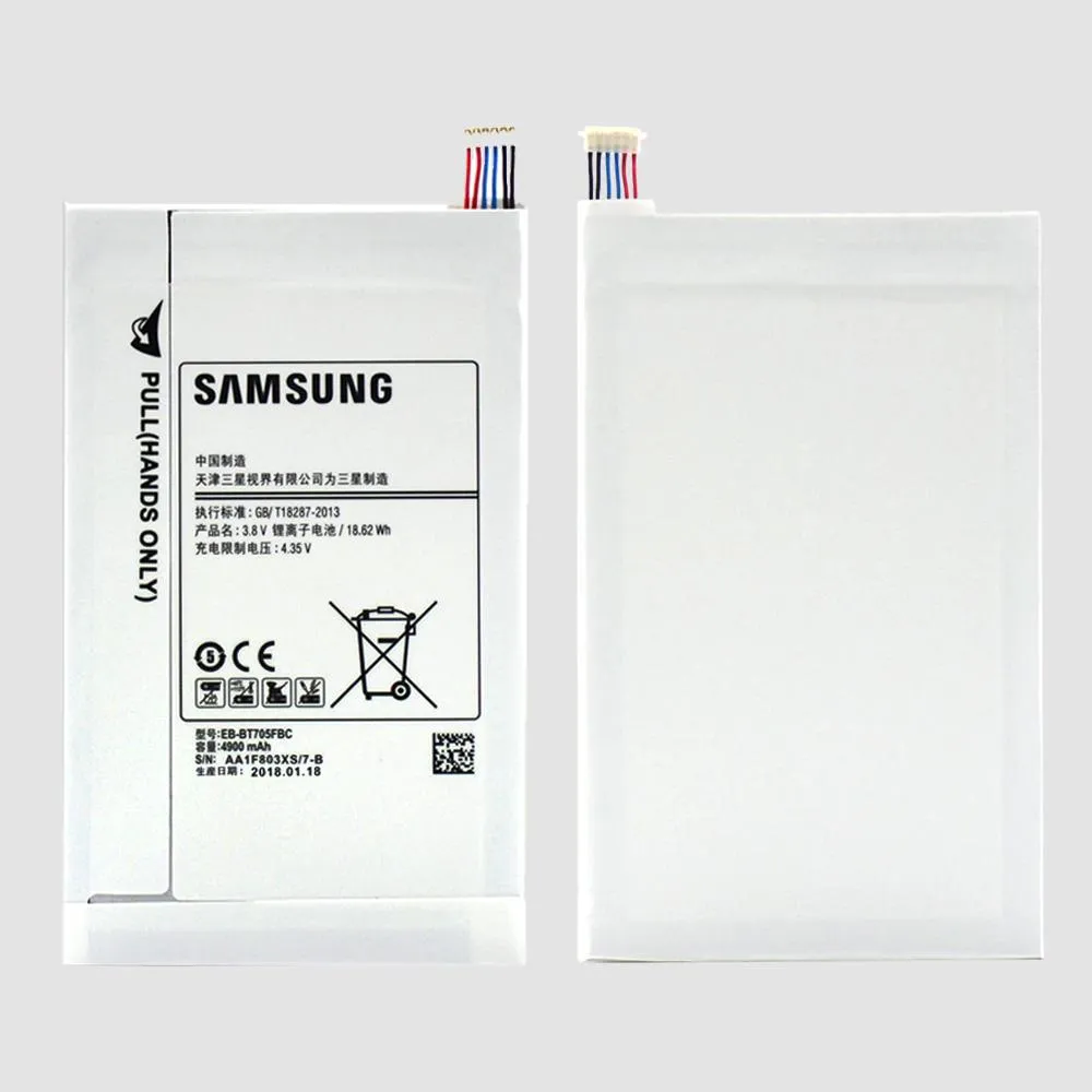 Original Samsung Tablet Battery For Samsung GALAXY Tab S 8.4 SM-T700 T701  T705 EB-BT705FBC EB-BT705FBE 4900mAh | Lazada PH