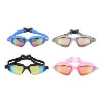 Swim Glasses Fogproof Waterproof HD Wide View Silicone Frame Swimming Goggles for Outdoor Diving for Children Goggles