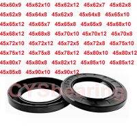 ✐ 2Pc TC Oil Seal Skeleton Spring Steel 45x60x8 45x60x9 45x62x10 45x62x12 45x62x7 Mm Black Nitrile NBR Shaft Gasket