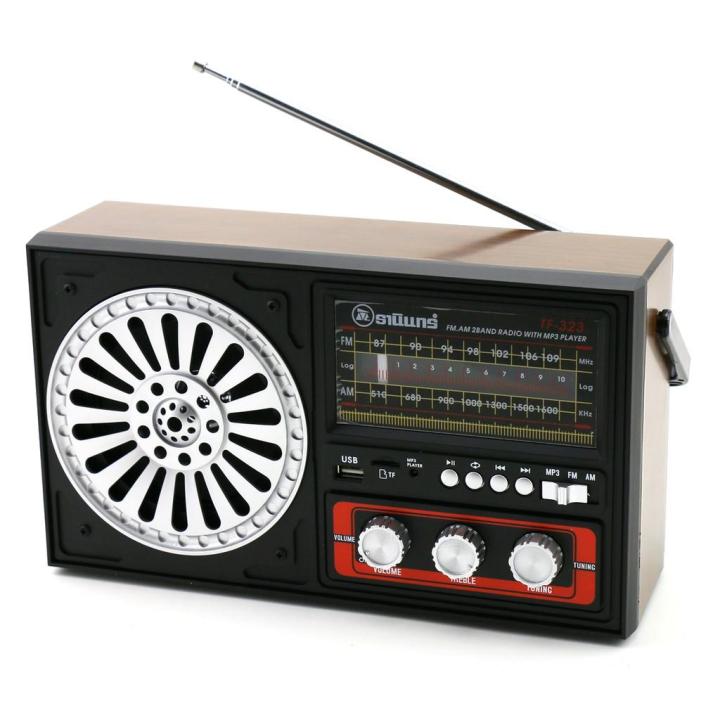 โปรโมชั่น-วิทยุธานินทร์-tanin-บลูทูธ-usb-fm-am-รุ่น-tf-323-มี-bluetooth-ราคาถูก-วิทยุ-ติดรถยนต์-วิทยุฟังเพลง-วิทยุพกพา-และฟังเพลง