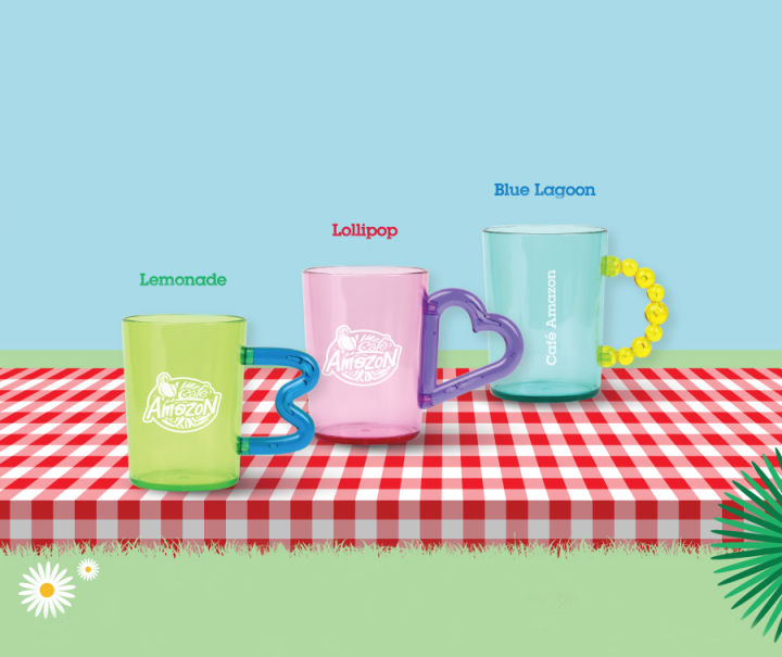 แก้วน้ำ-amazon-colorful-cup-the-picnic-day-lemonade-lollipop-blue-lagoon