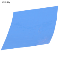 Witkitty 100pcs 10*10*0.5mm THERMAL PAD GPU ฮีทซิงค์ระบายความร้อนซิลิโคน