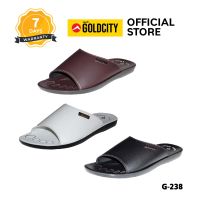 GOLDCITY รองเท้าแตะผู้ชาย  รุ่น G238 รองเท้าผู้ชาย รองเท้าแตะพื้นPU โกลด์ซิตี้ (269)