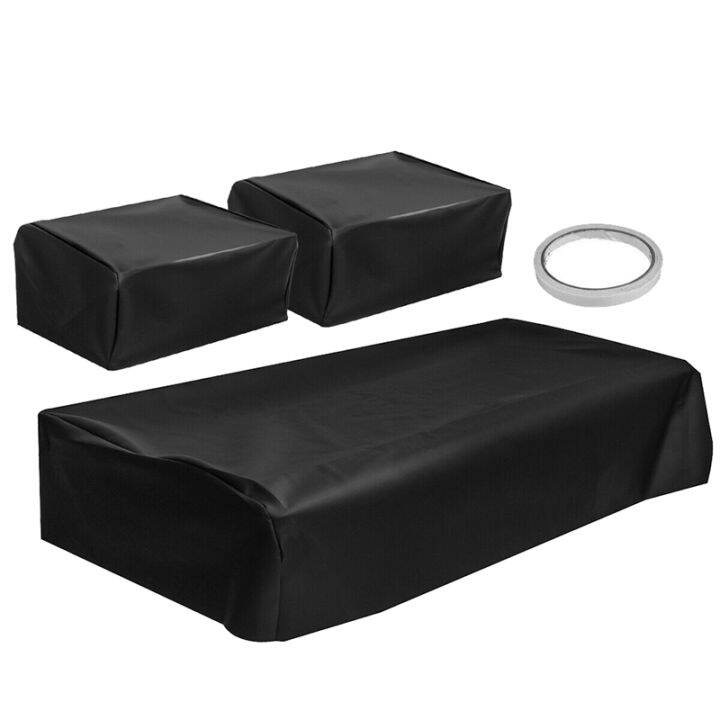 3pcs-set-golf-club-car-pre-2000-ds-82-00-golf-cart-front-heavy-duty-vinyl-seat-cover-set-accessories-black