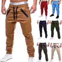 ผู้ชาย Casual Joggers กางเกงบาง Cargo Sweatpants ชาย Multi-Pocket กางเกงใหม่ Mens กีฬา Hip Hop Harem กางเกงดินสอ...