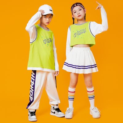 [COD] Elementary school students autumn sports meeting opening ceremony boys and girls long-sleeved class childrens cheerleading performance suit