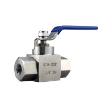 1/8" 1/4" 3/8" 1/2" 3/4" 1" BSP Female High Pressure Ball Valve 304 Stainless Steel 2230 PSI