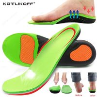 KOTLIKOFF Orthopedic Insoles For Feet Flatfoot Arch Support X/O Type Leg Correction Sports Shoes Pad For Women Men 39;s Sneaker