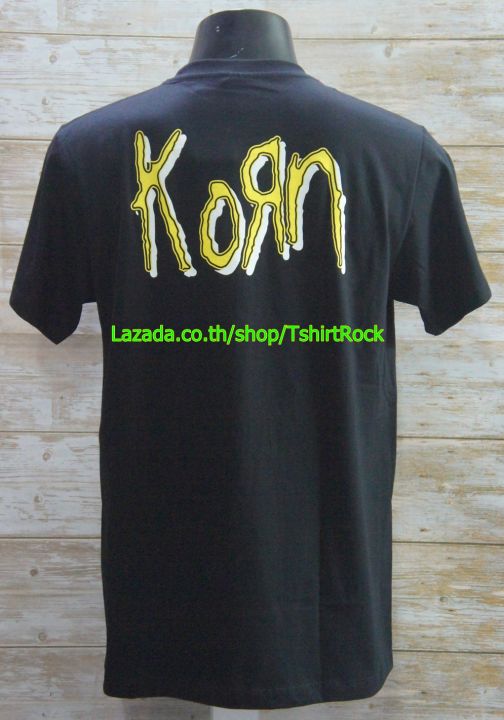 เสื้อวง-korn-คอร์น-ไซส์ยุโรป-เสื้อยืดวงดนตรีร็อค-เสื้อร็อค-kon922-มีปลายทาง