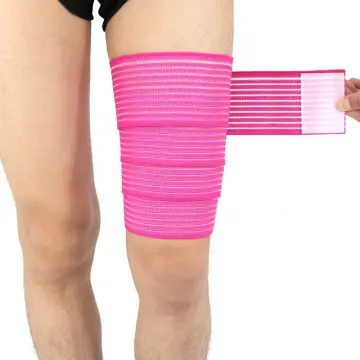 1 Pair Leg Support Sleeve Elastic Compression Leg Sleeve Bandage Pain  Relief Sports Cycling Leg Wrap sport Protection