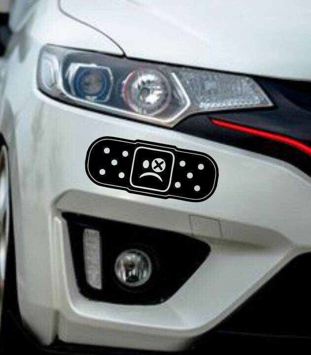 Cutting Sticker JDM BAND AID PLESTER Stiker Mobil Body Keren Aksesoris